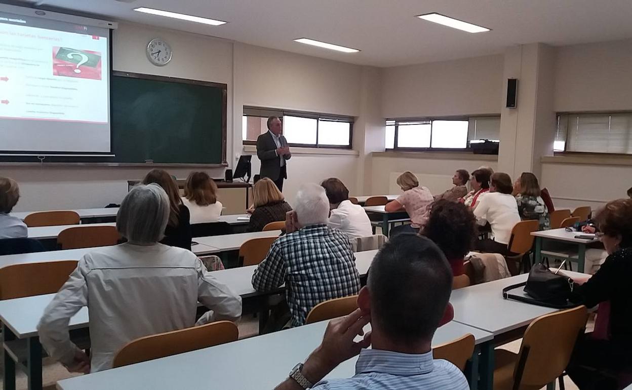 Alumnos de Unate en una imagen de archivo