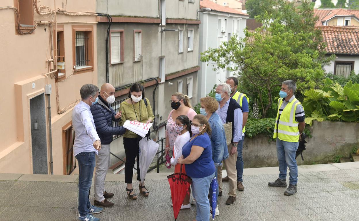 Arrancan obras de la calle Antonio Cabezón de Santander con una inversión de 650.000 euros