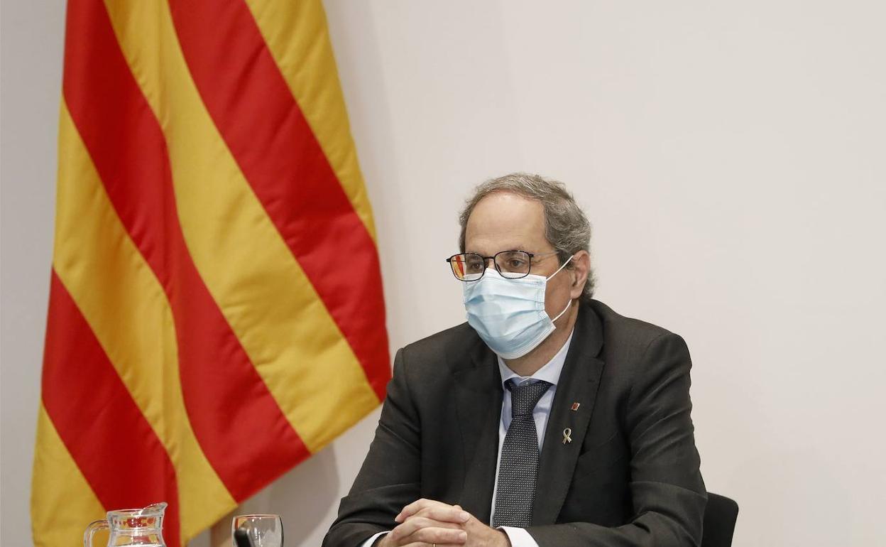 El presidente de la Generalitat, Quim Torra. 