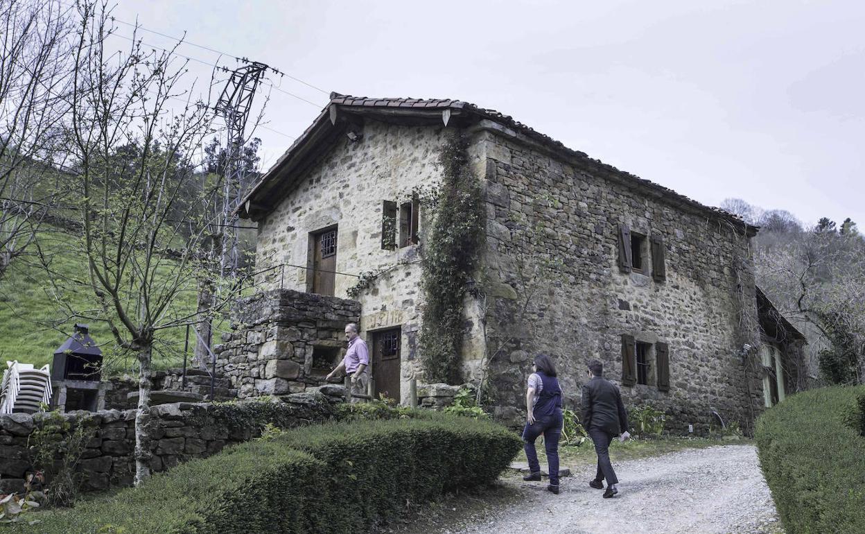 Las casas unifamiliares, uno de los tirones del turismo rural. 