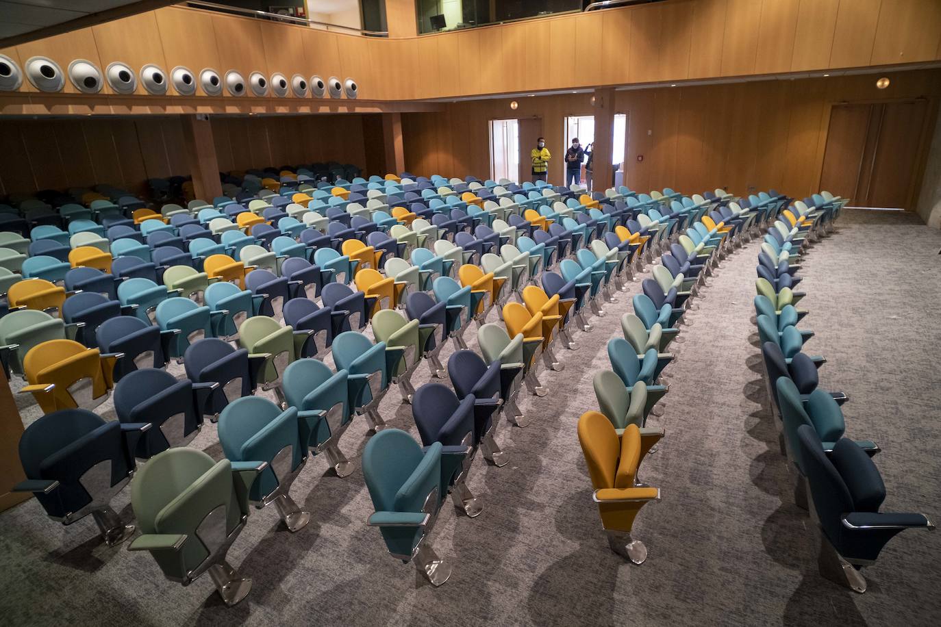 Los trabajos en el gran edificio de la península de La Magdalena estarán acabados «para mediados de julio»