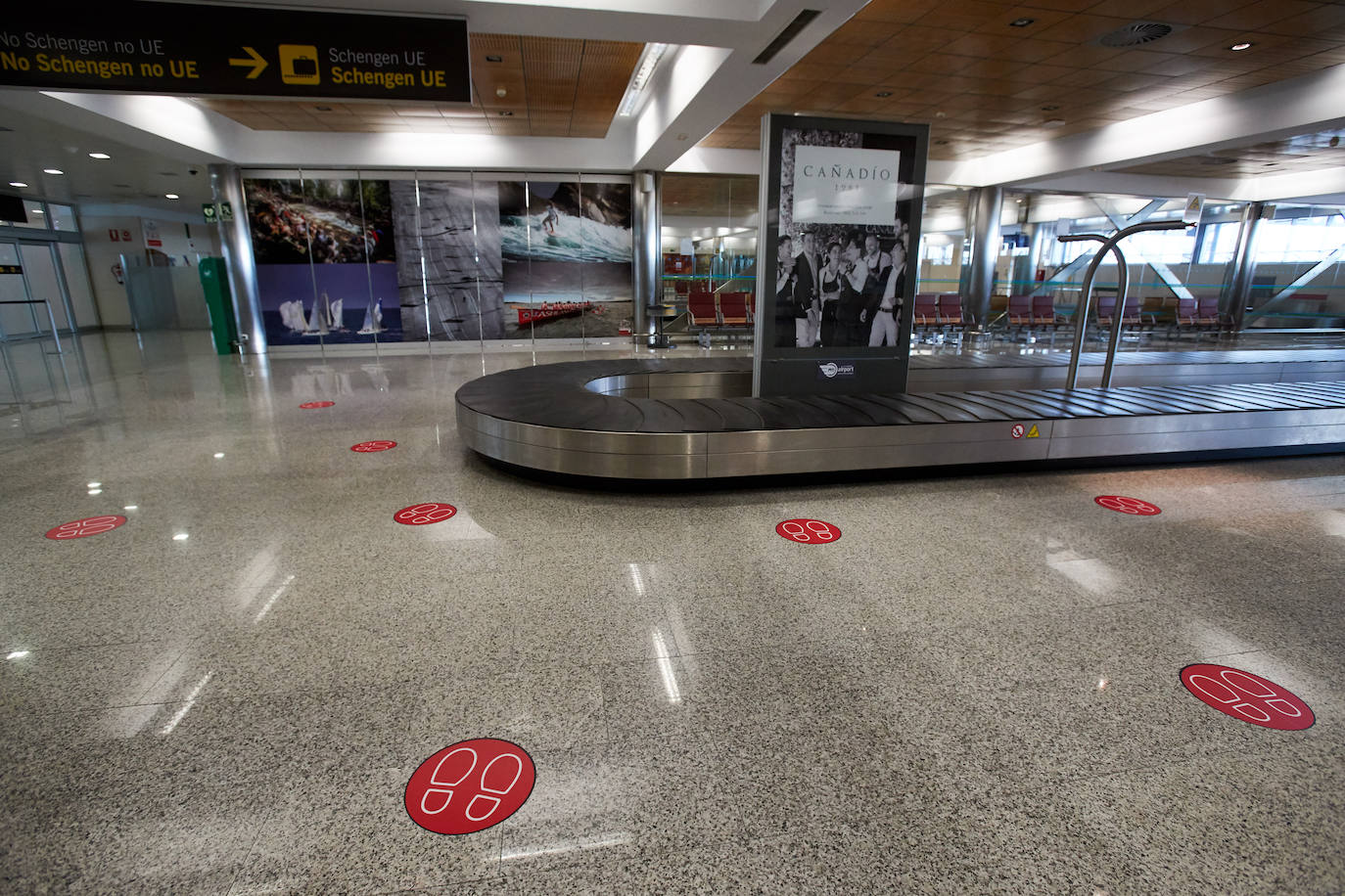 Fotos: El aeropuerto Seve Ballesteros se prepara para su reapertura