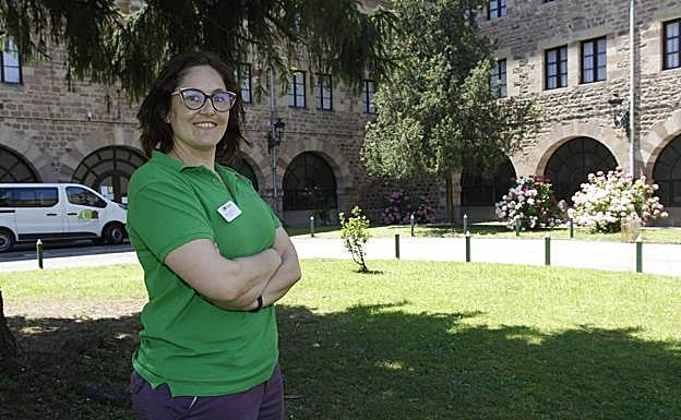 Hermi Gómez trabaja en Cadmasa, en Las Caldas de Besaya.