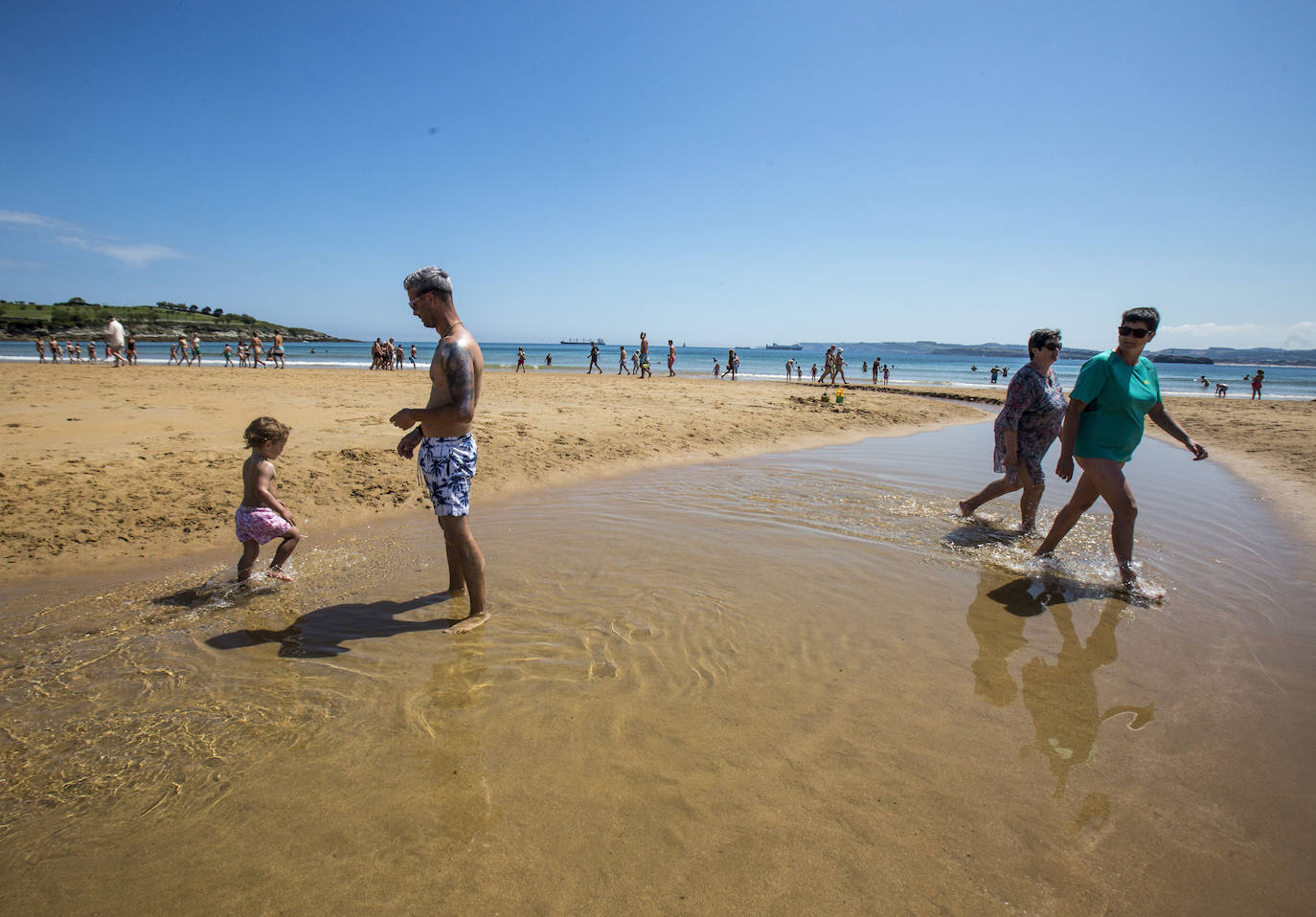Fotos: Primer domingo de la &#039;nueva normalidad&#039; en Santander