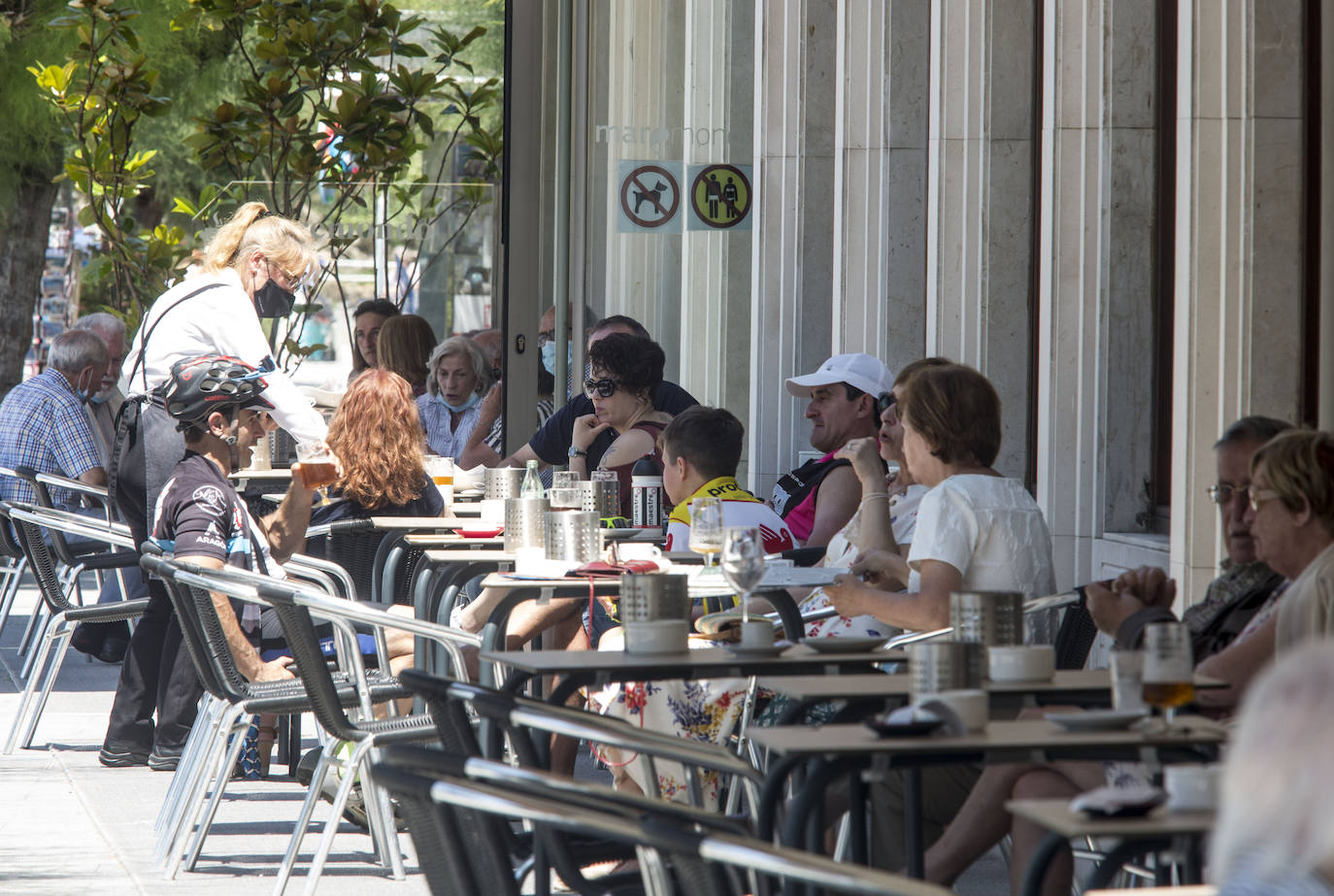 Fotos: Primer domingo de la &#039;nueva normalidad&#039; en Santander