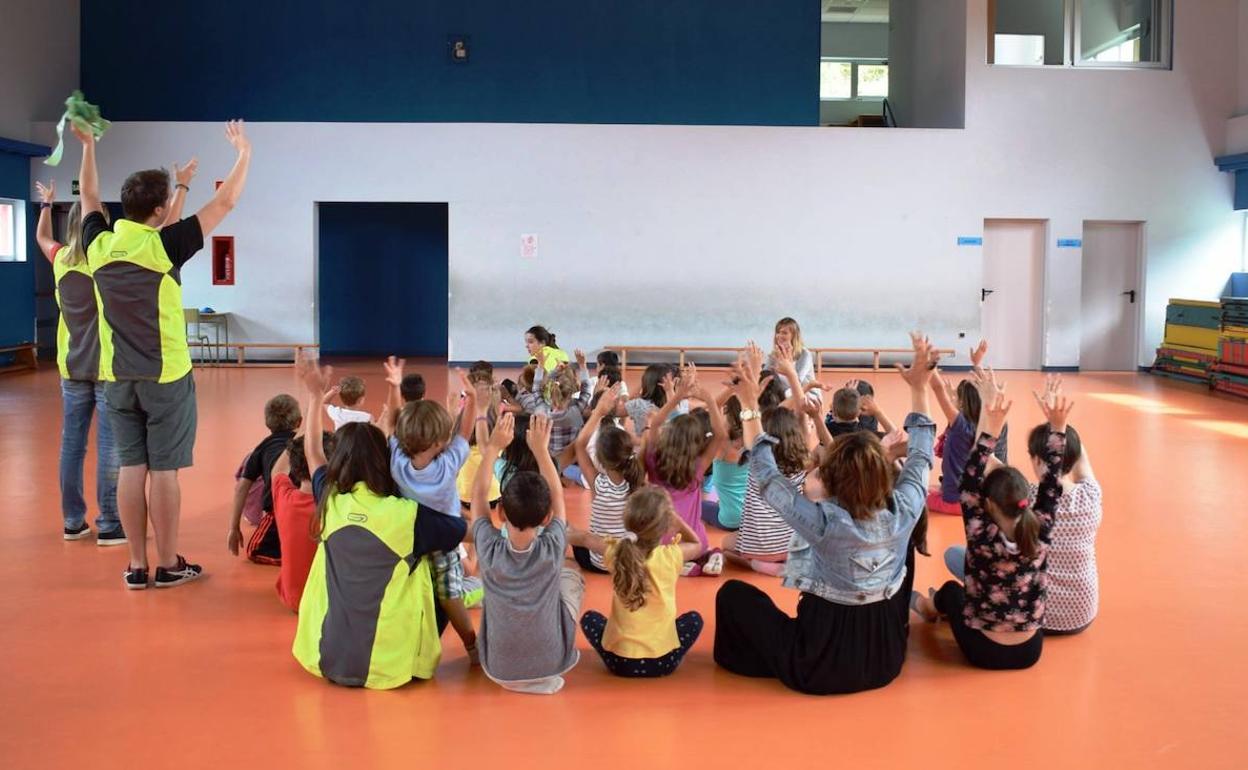 Imagen de uno de las actividades del verano pasado en Piélagos.