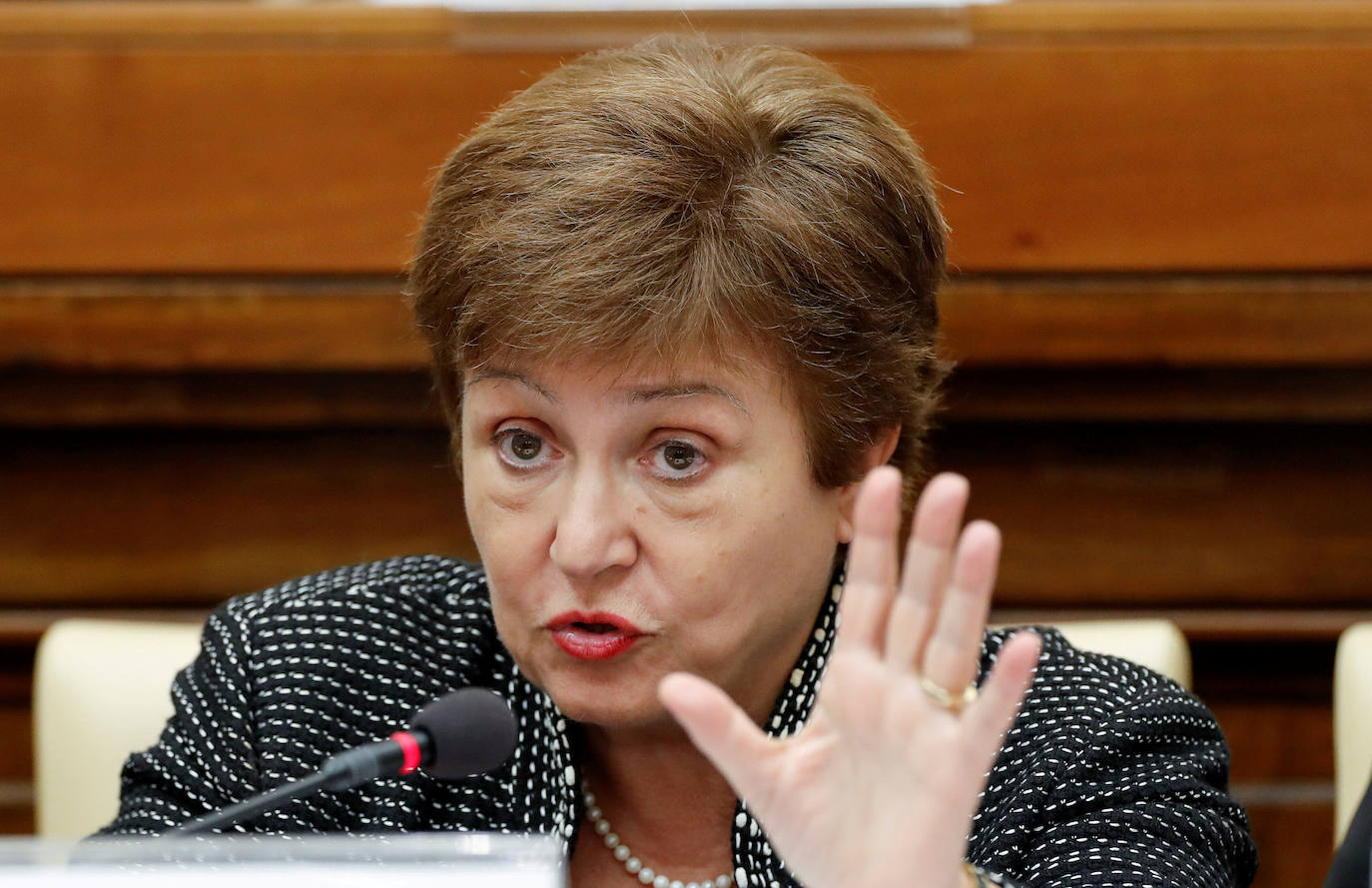 Kristalina Georgieva, directora gerente del FMI 