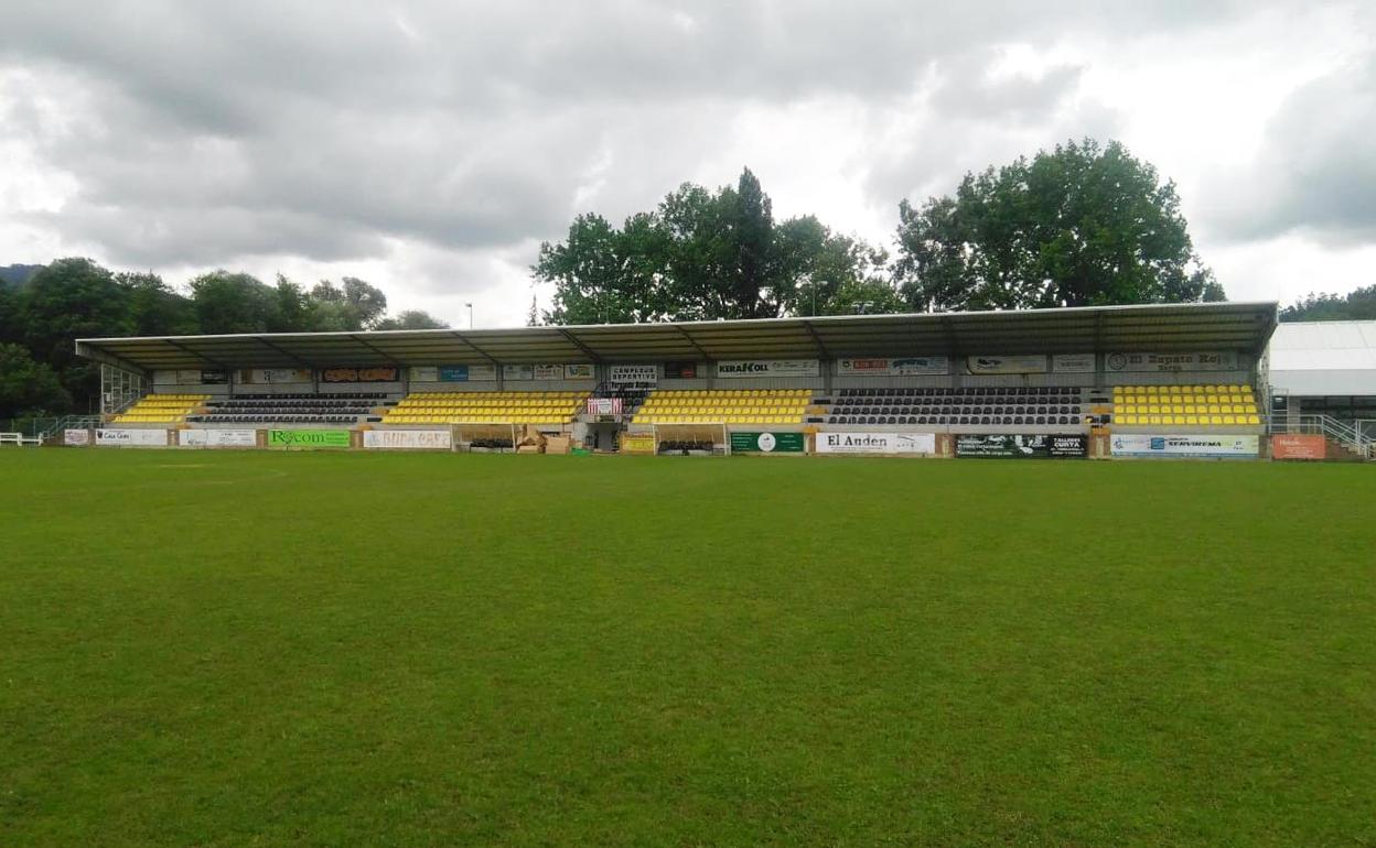 as gradas del 'Fernando Astobiza' de Sarón estarán vacías en este play off.