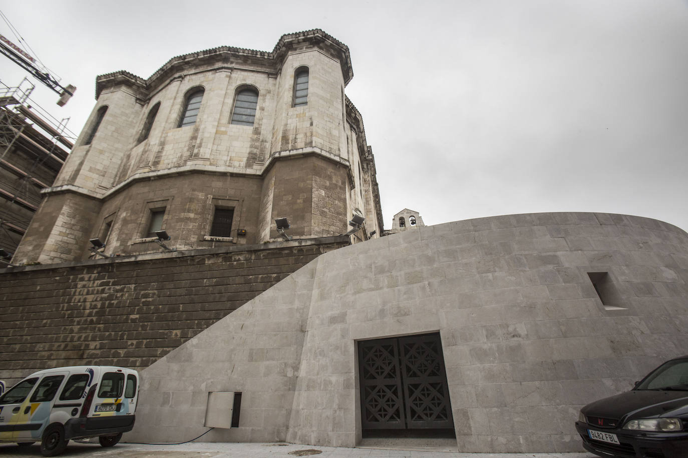 Fotos: Así van las obras en la Catedral de Santander