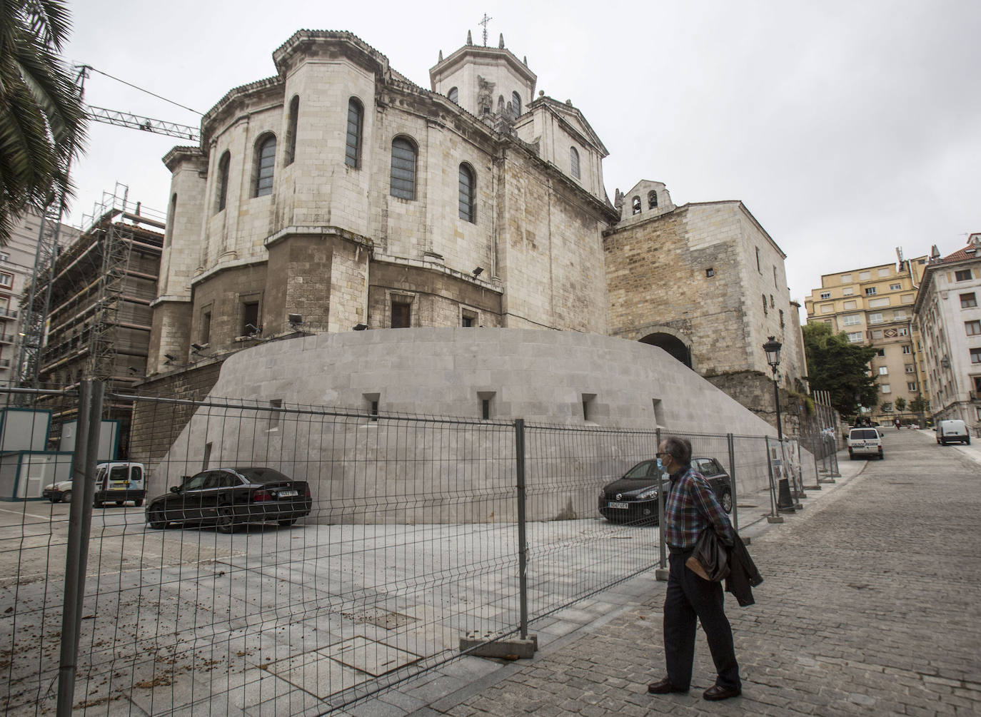 Fotos: Así van las obras en la Catedral de Santander