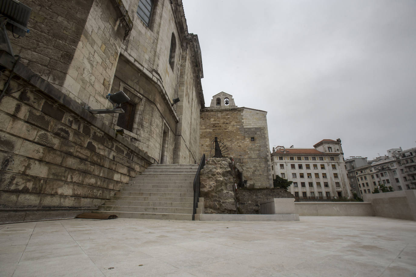 Fotos: Así van las obras en la Catedral de Santander