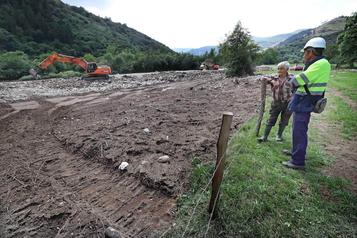 El año pasado también se acometieron obras en el Saja a su paso por Terán.