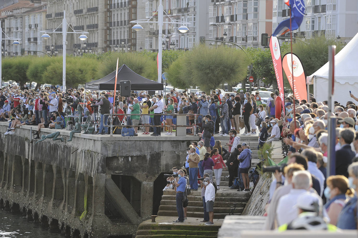 Los de Joseba Fernández demuestran su hegemonía y se imponen con solvencia a Camargo y Castro en la primera regata de la temporada cántabra
