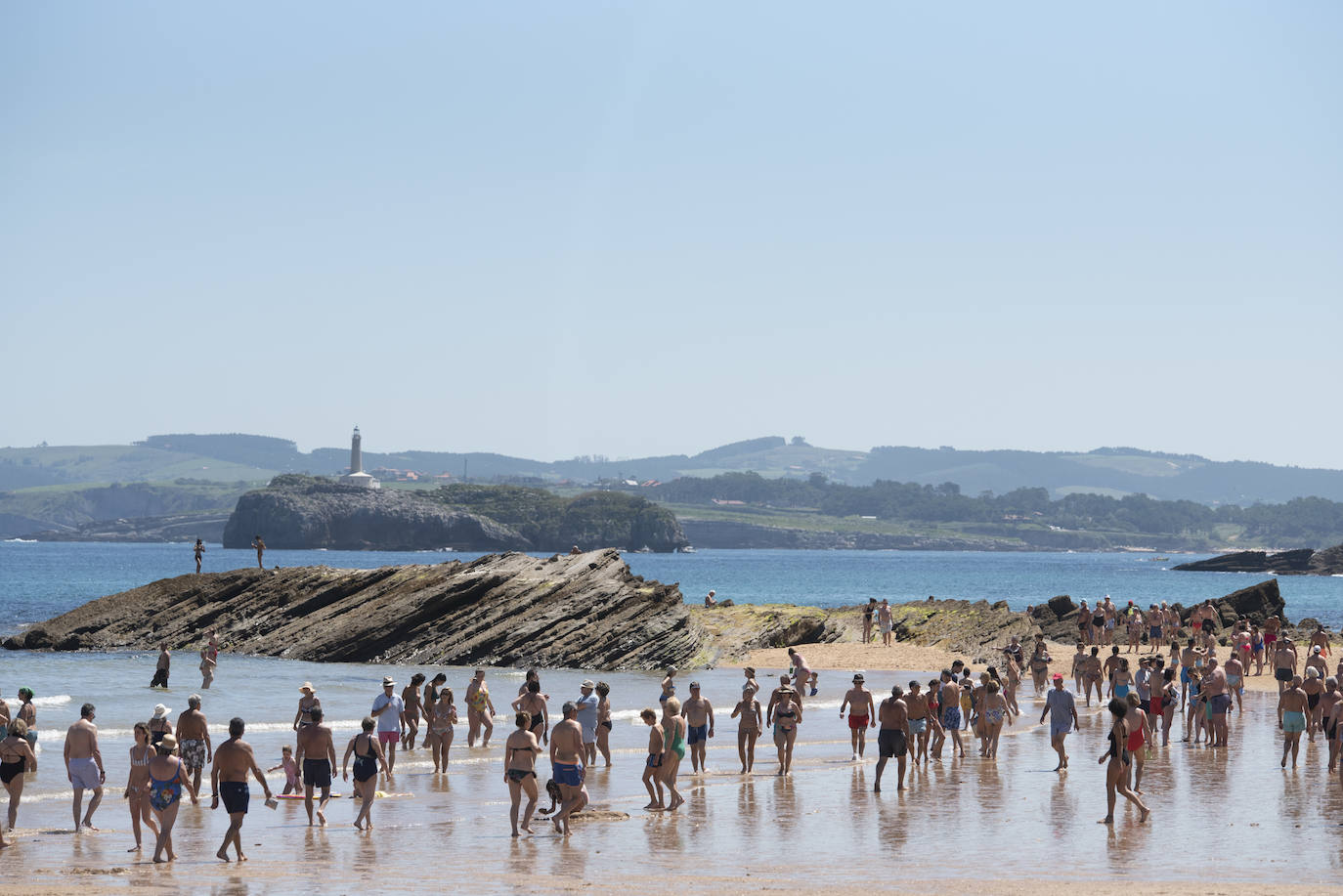 Fotos: Así están las playas de El Sardinero este sábado