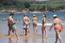 Fotos: Así están las playas de El Sardinero este sábado