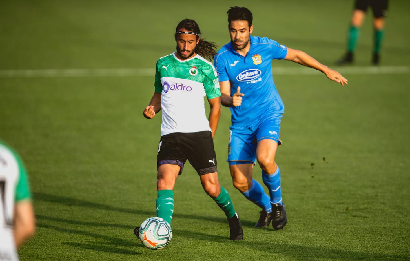 El Racing perdió en el estadio Fernando Torres ante el Fuenlabrada.