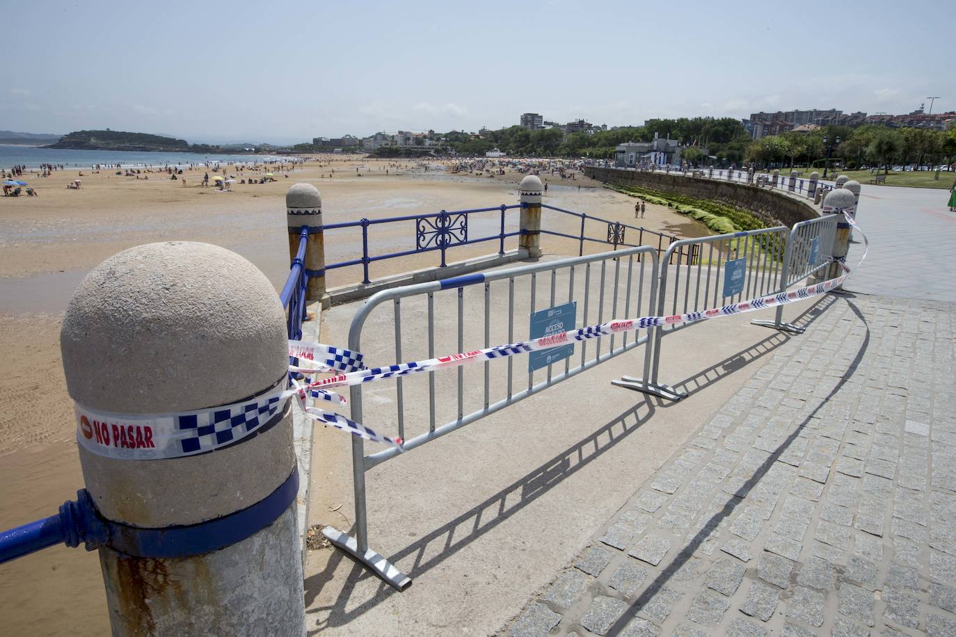 Fotos: Las playas de Santander: sin arena, peligrosas y en riesgo de desaparición