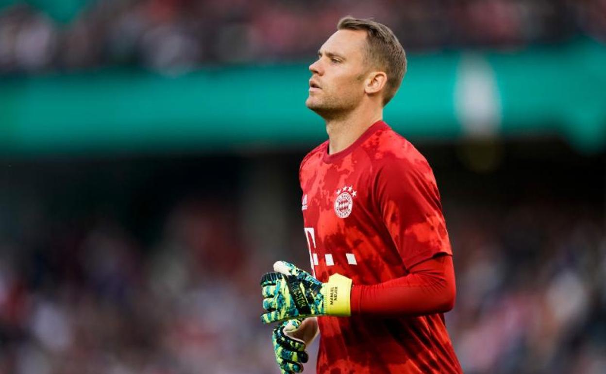 Manuel Neuer, en un partido del Bayern. 