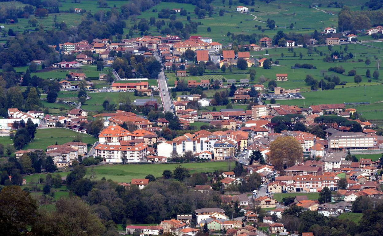 Vista aérea de Selaya.