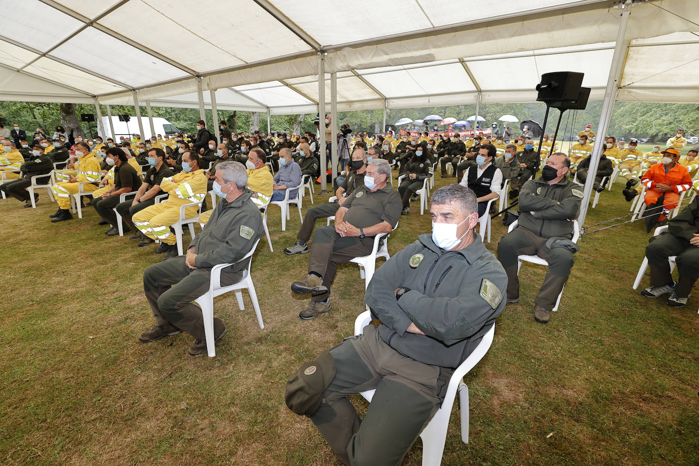 Fotos: Homenaje a los forestales