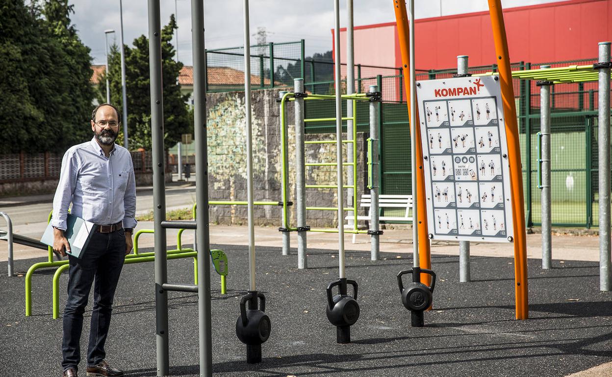 Torrelavega creará un segundo gimnasio al aire libre en el bulevar ronda de Sierrapando