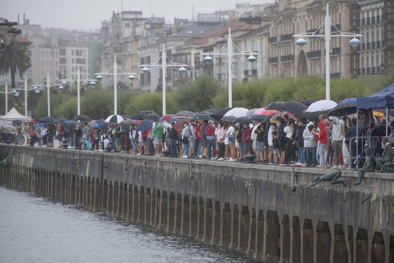 Fotos: Imágenes para una regata bajo la lluvia