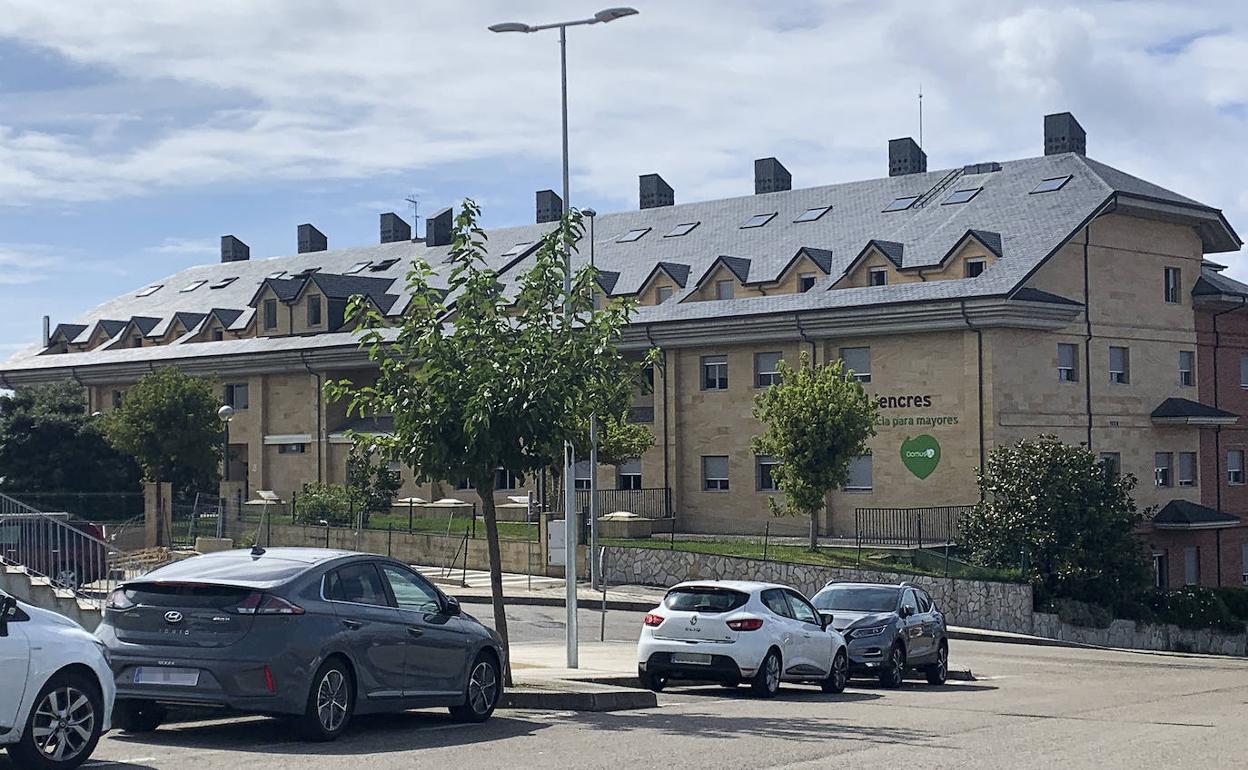 Imagen de ayer domingo de la residencia DomusVi, en Liencres.