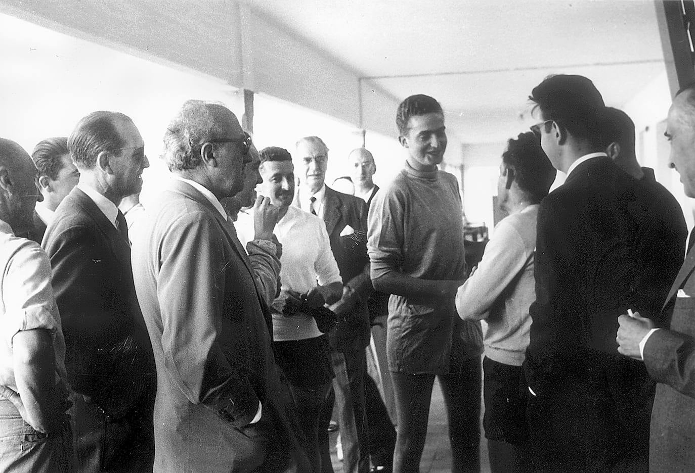 En 1959 el entonces Príncipe Juan Carlos visitó el Club Marítimo de Santander.