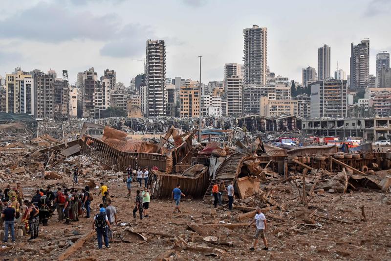 Fotos: La explosión en el puerto de Beirut, en imágenes