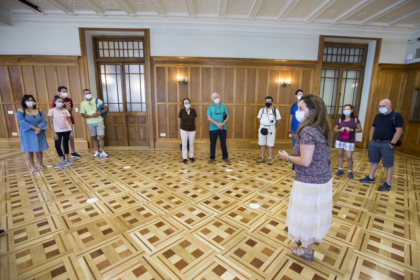 Fotos: Visitas seguras al Palacio de La Magdalena