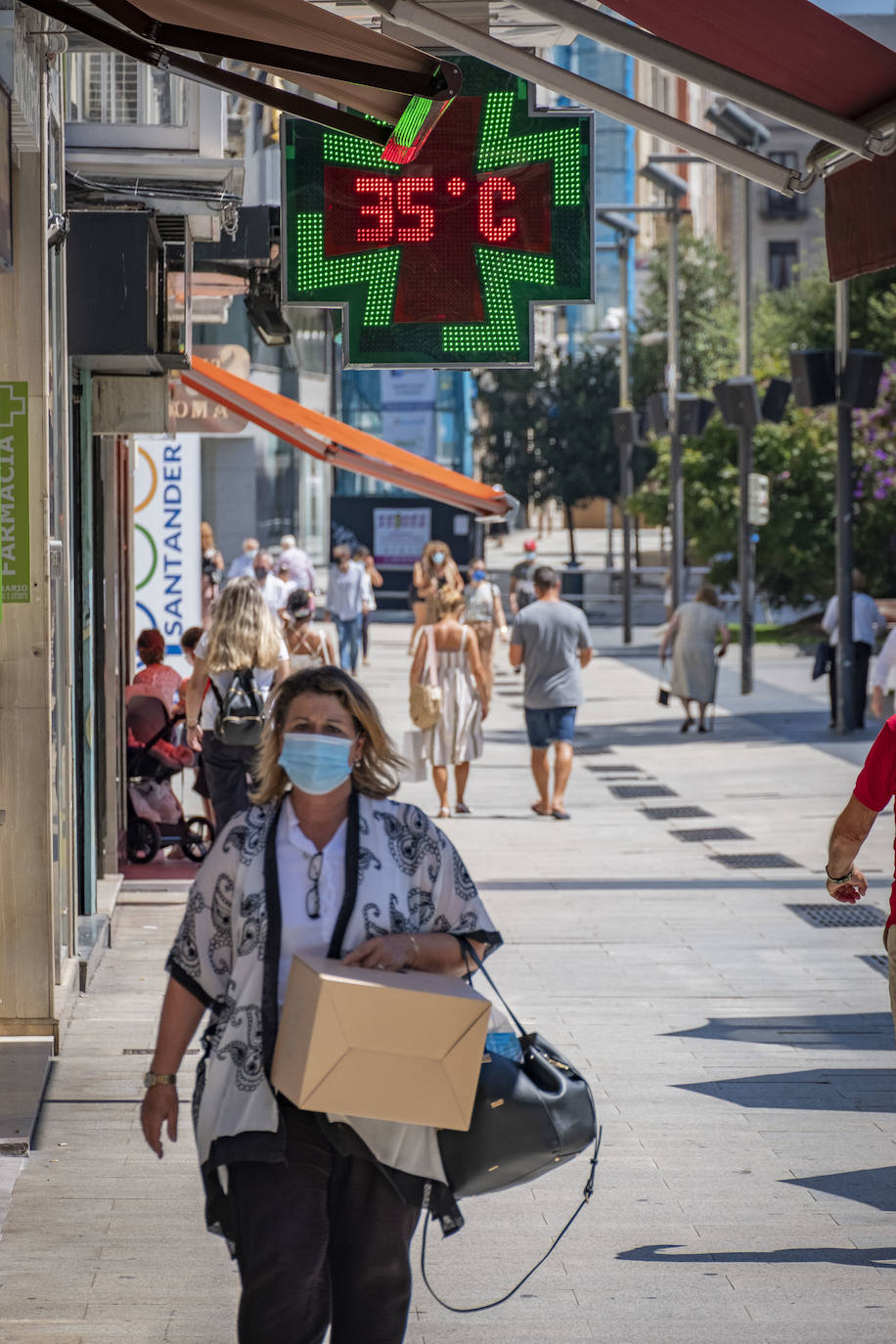 Fotos: Soportando el calor como se puede