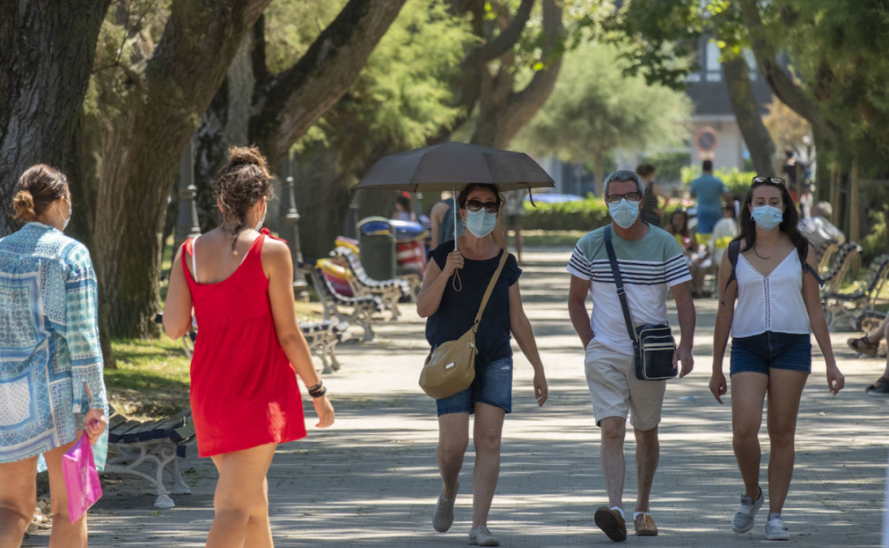 El calor mantiene en alerta al sur de Cantabria y Polientes llega a los 38,4º