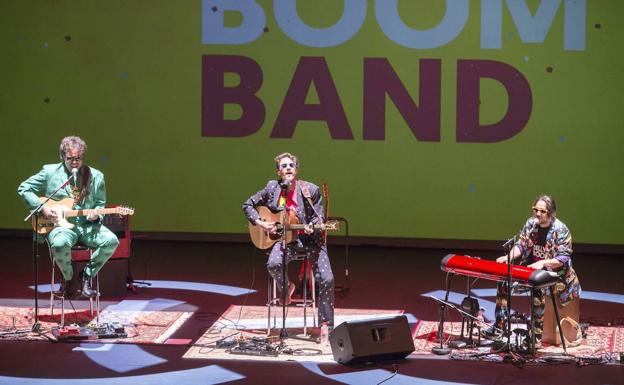 Imagen de un concierto reciente en el Palacio de Festivales de Billy Boom Band.