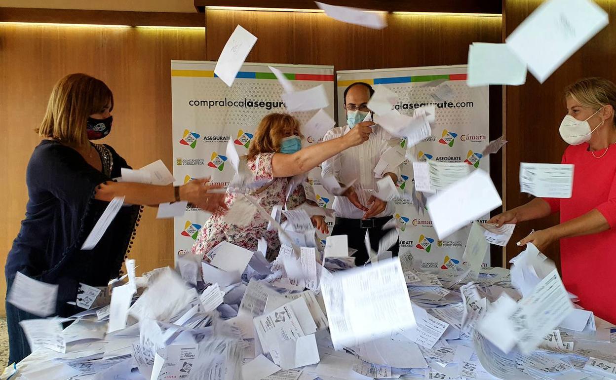 El sorteo de los vales de compra de Torrelavega ya tiene ganadores