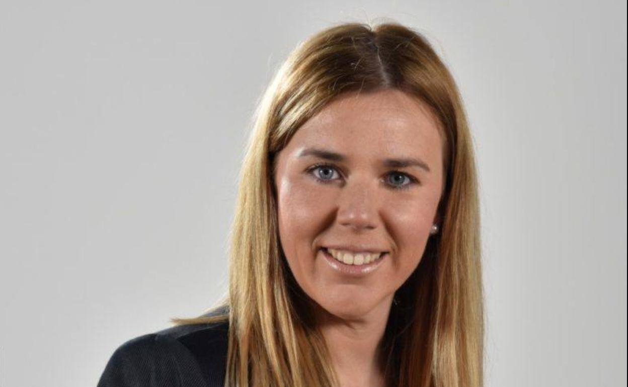 Conchi Lezcano, portavoz de la formación naranja en Hazas de Cesto