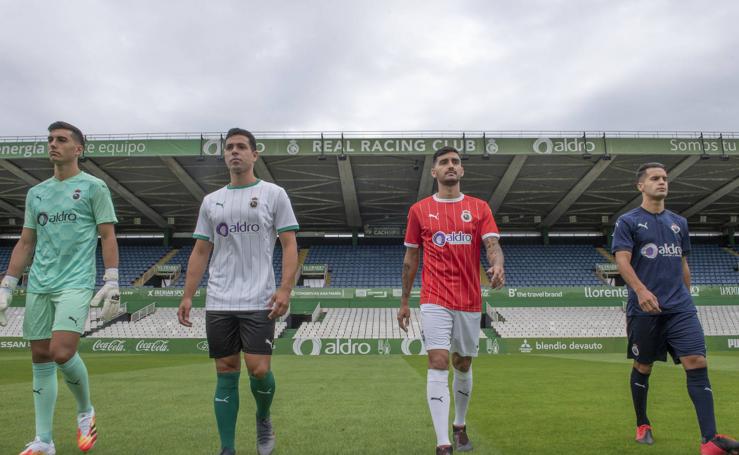 Las nuevas equipaciones del Racing