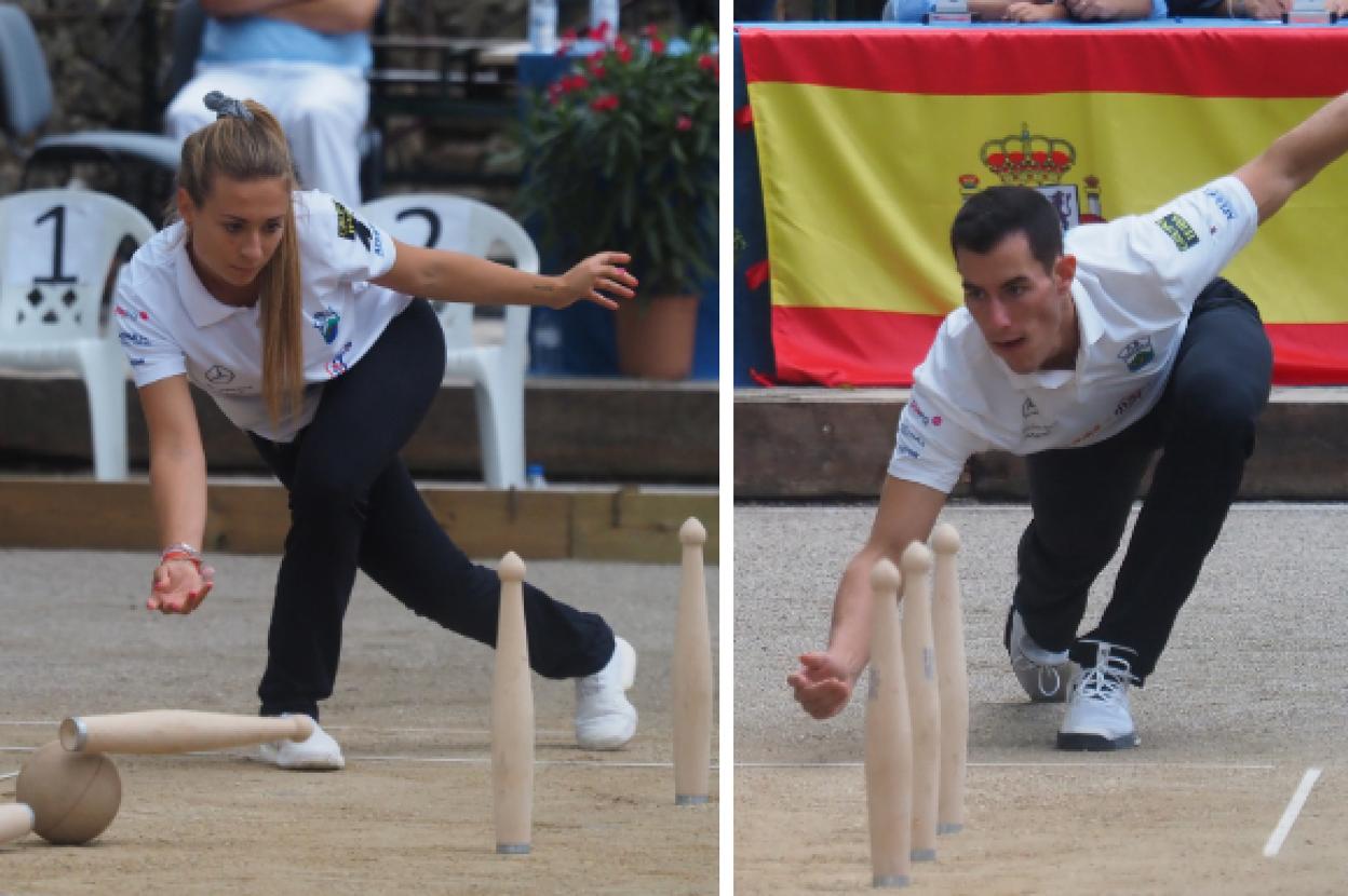 Naomi Solórzano y Víctor González fueron los ganadores del Torneo de las Instituciones. 