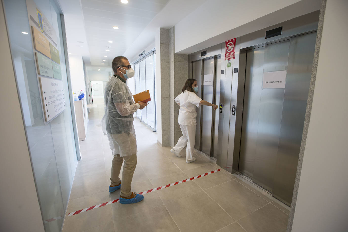 Fotos: La residencia de Suances para los ancianos con Covid