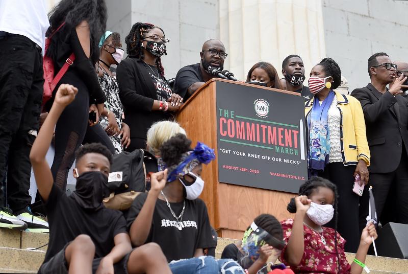 Fotos: La marcha contra el racismo en Washington, en imágenes