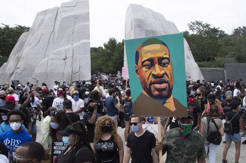 Fotos: La marcha contra el racismo en Washington, en imágenes