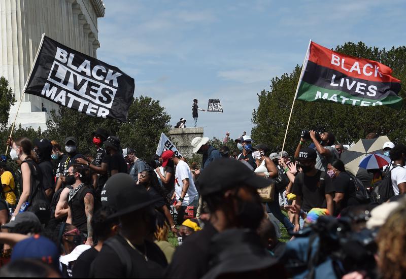 Fotos: La marcha contra el racismo en Washington, en imágenes