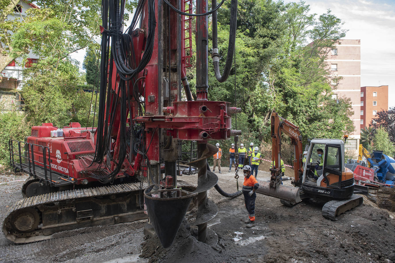 Los trabajos para recuperar el viejo acceso por El Sardinero tardarán tres meses en alcanzar la infraestructura original