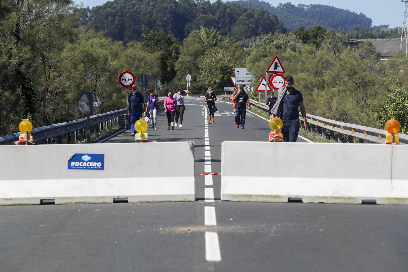 Sin turistas y con muy poca gente en la calle, así ha trasncurido la primera jornada