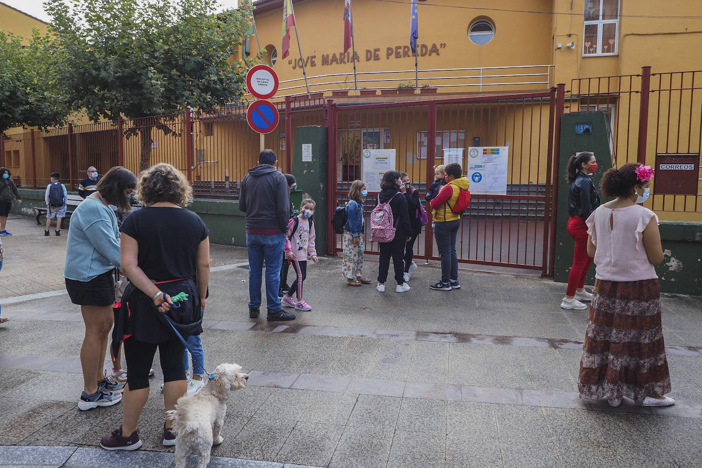 Así ha sido la 'vuelta al cole' en Torrelavega.