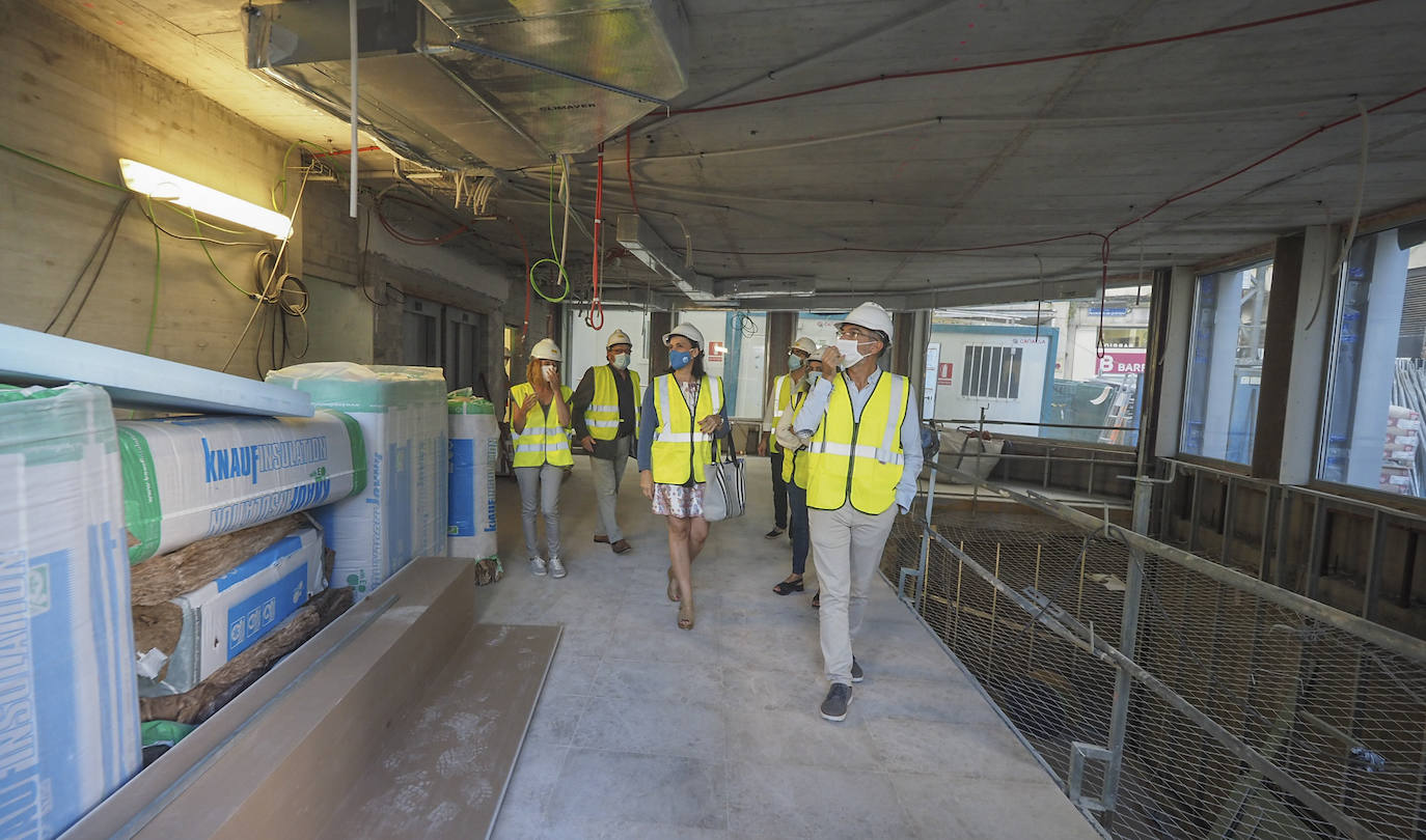 Fotos: Obras en el nuevo edificio municipal de la calle La Paz