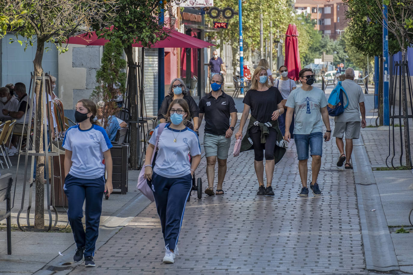 Santoña consigue doblegar la curva de casos de coronavirus, registrando actualmente 45 personas activas