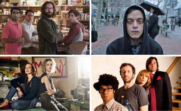 'Silicon Valley', 'Mr. Robot', 'Halt & Catch Fire' y 'The IT Crowd'.