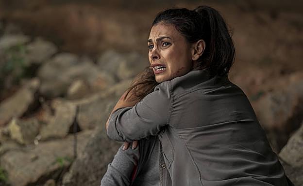 Morena Baccarin, en un fotograma de la película.