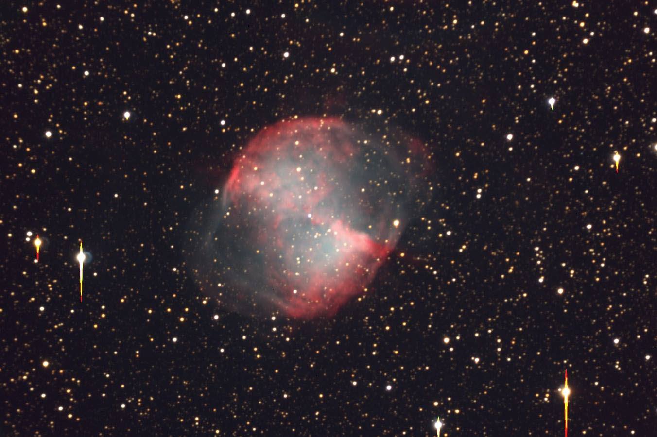 Imagen tomada desde el Observatorio Astronómico de La Cantabria, en La Lora.