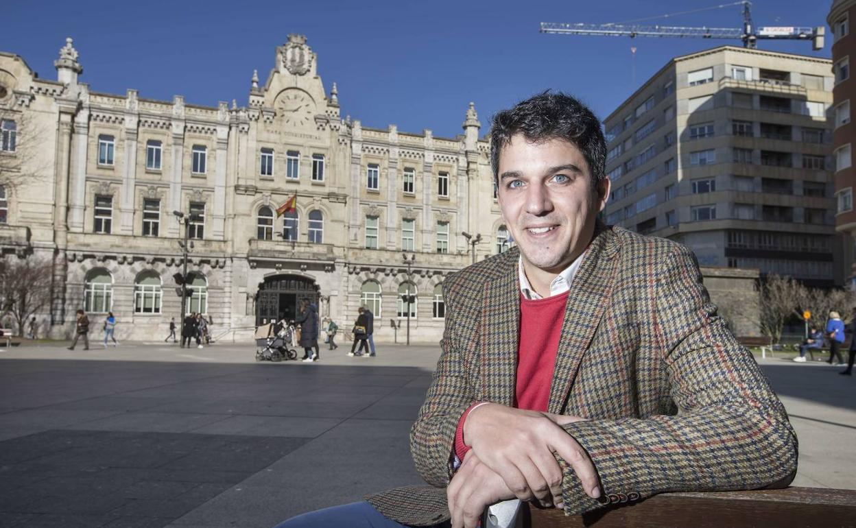 El portavoz del PSOE en el Ayuntamiento, Daniel Fernández.